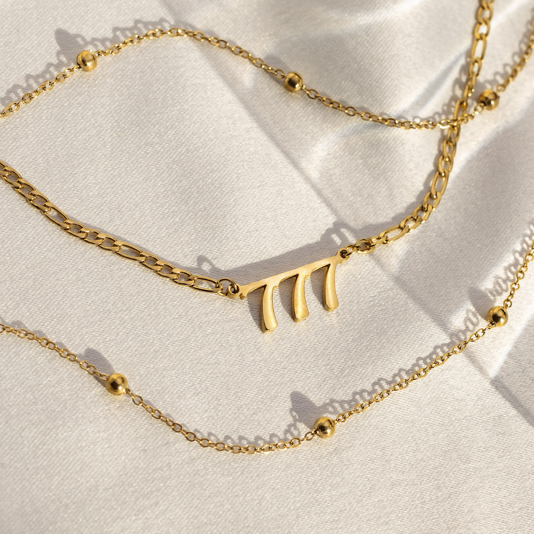 Angel Number Collana Argento