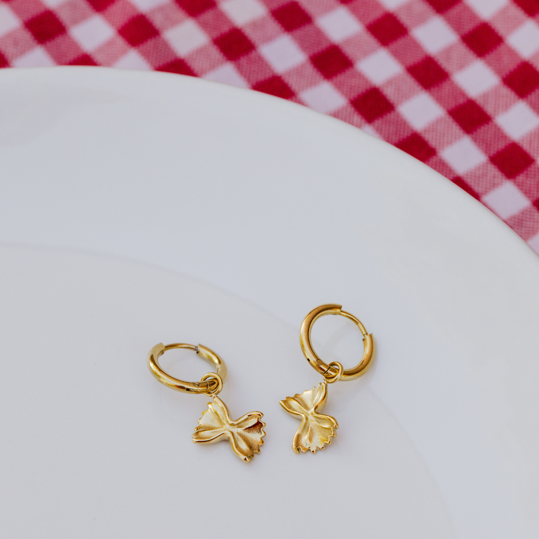 Farfallissimo Hoop Set Small Oro Rosa