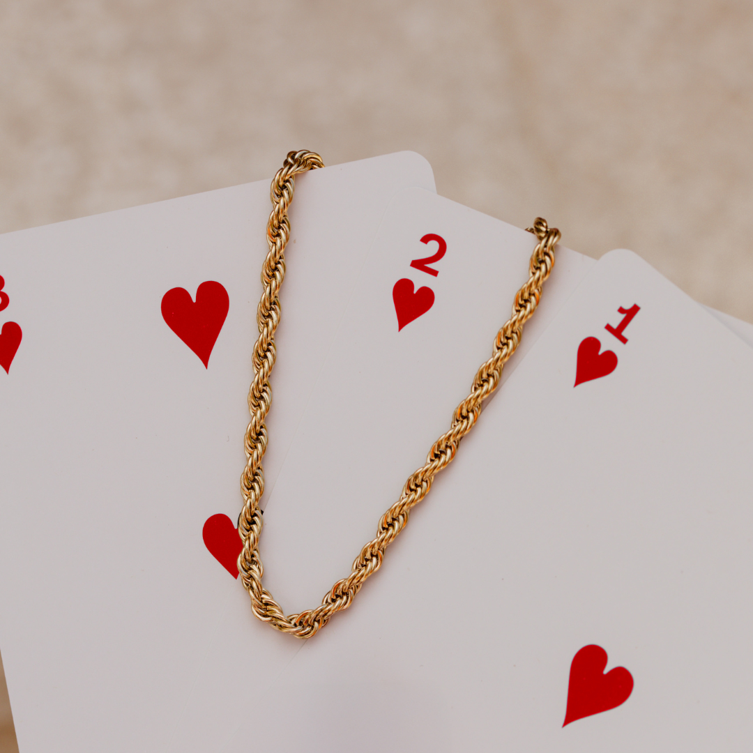 Rope Chain Bracciale Argento