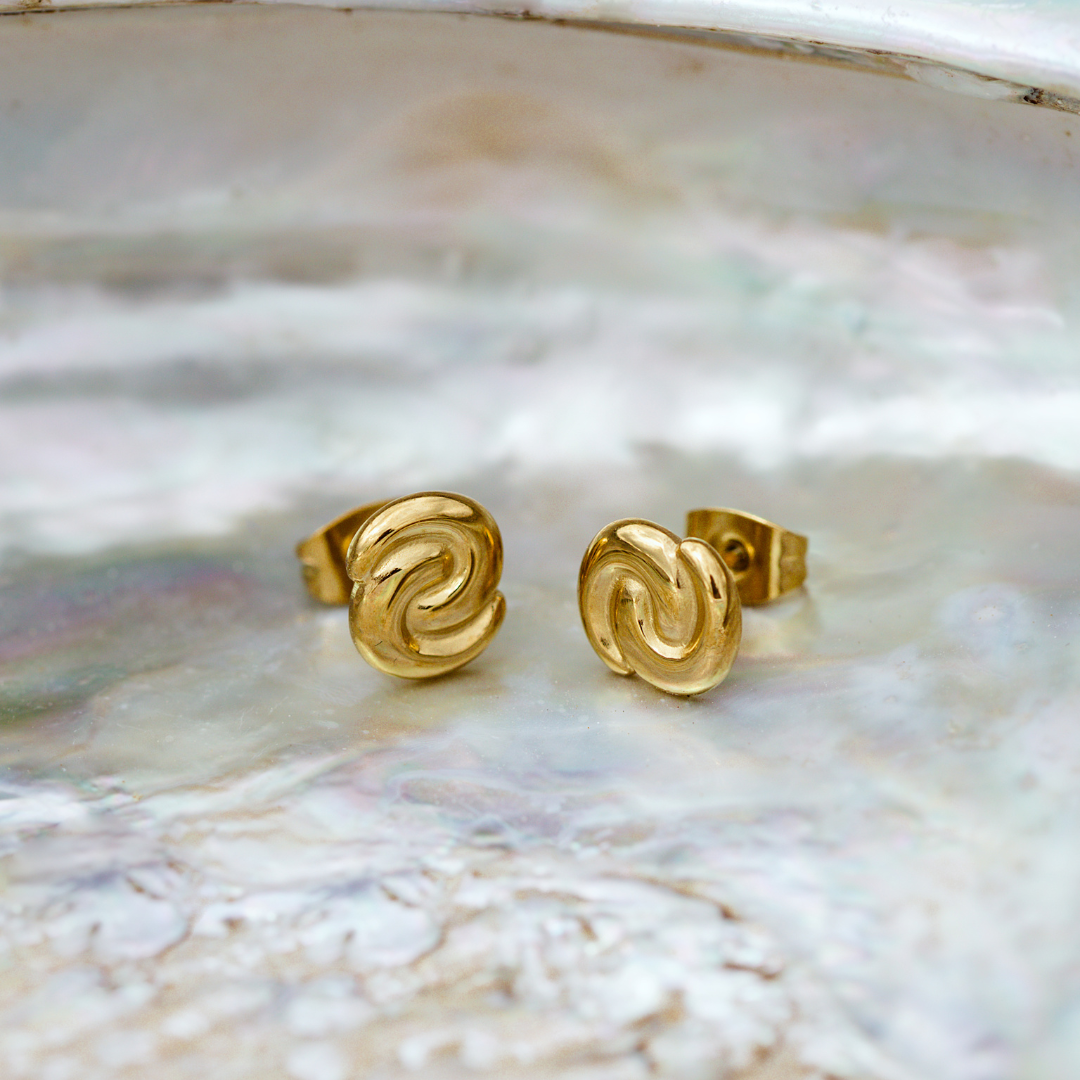 Tides of Time Orecchini Oro Rosa