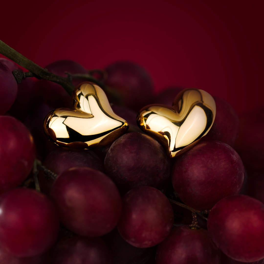 Heartie Orecchini Oro Rosa