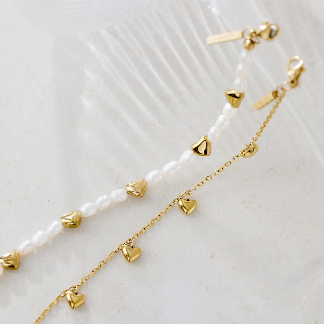 Love Pearls Bracciale Argento