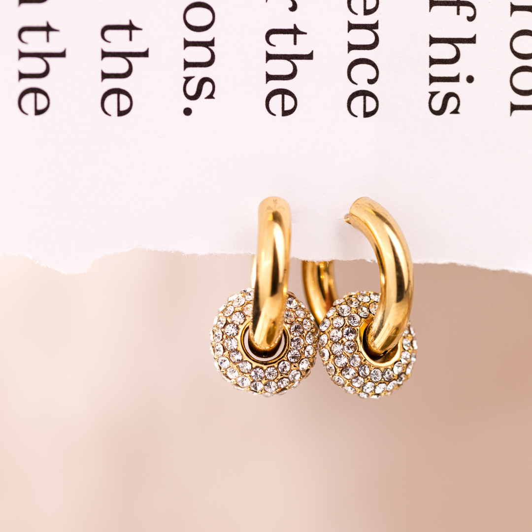 Chunky Radiant Wheel Hop Set Medium Oro Rosa