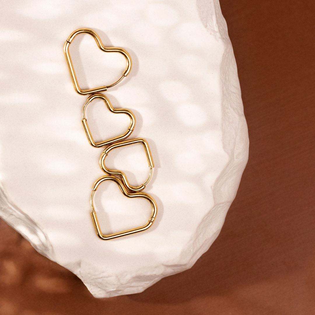 Heartily Hoop Set Oro