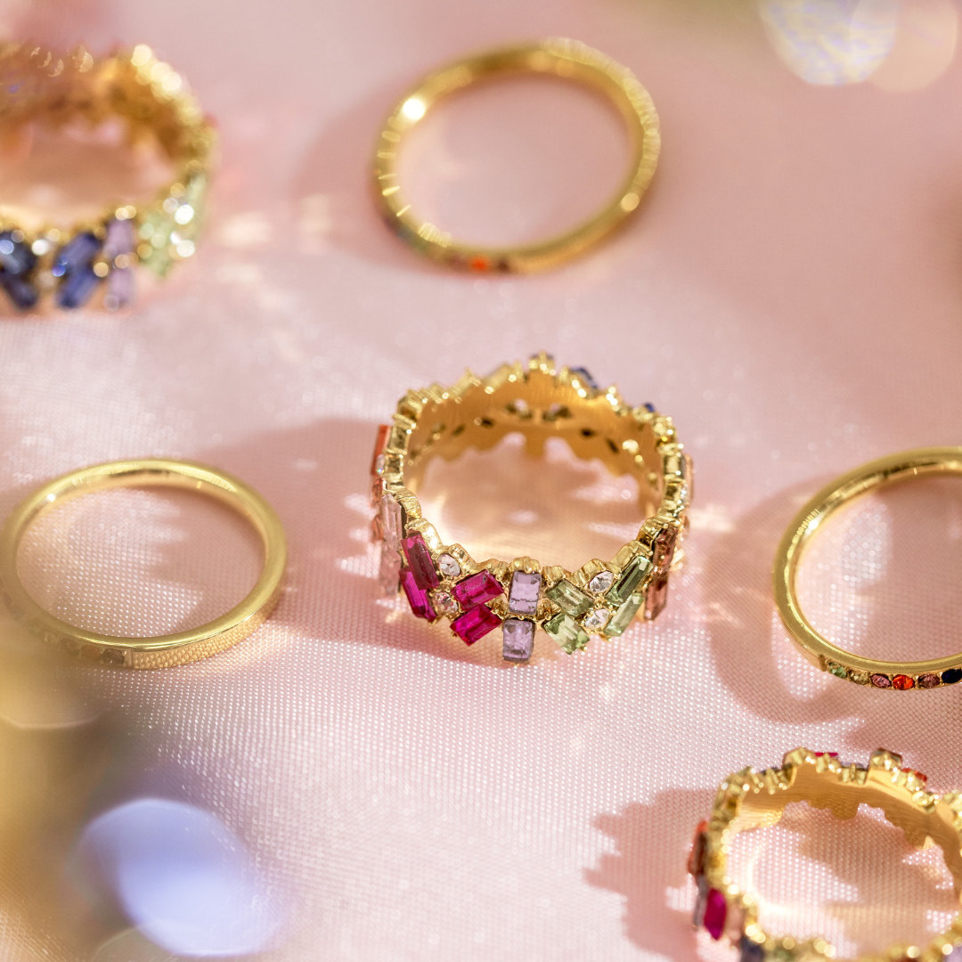 Double Rainbow Anello Oro