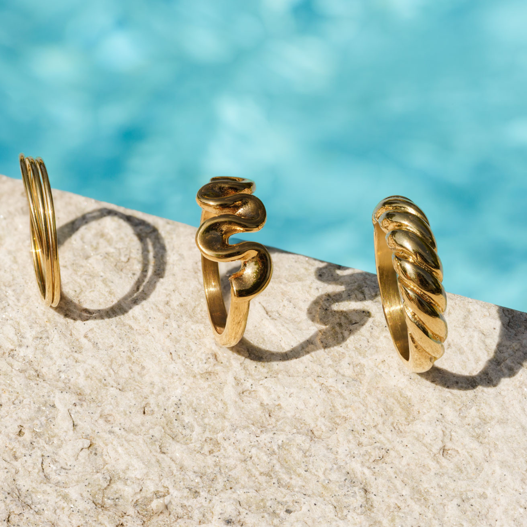 Tiny Trio Anello Argento