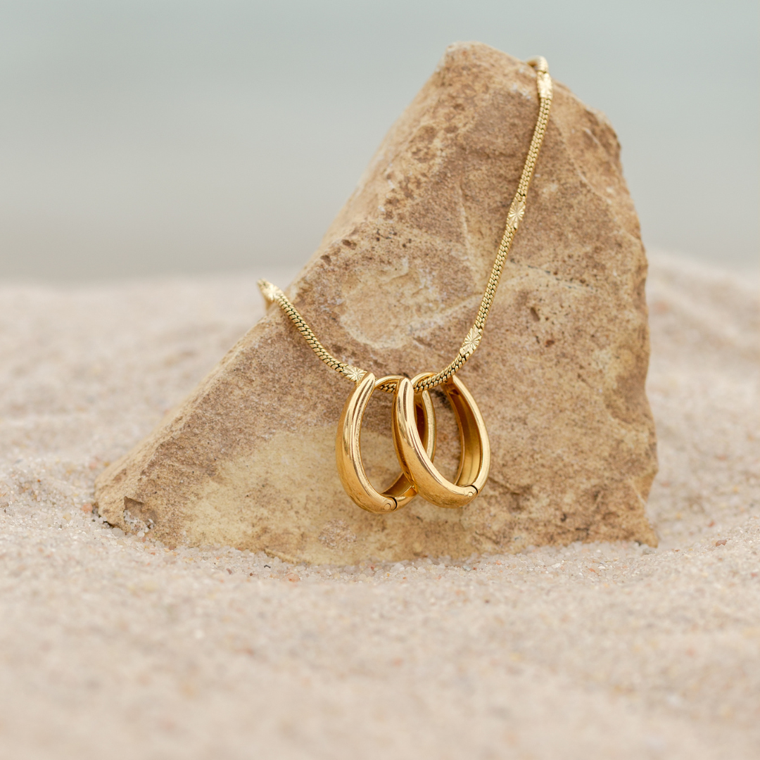 Seeker Hoops Argento