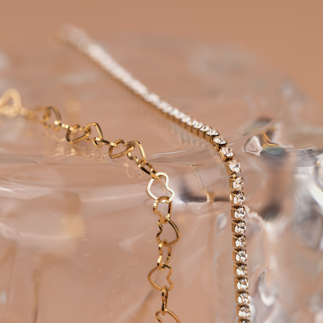 Heart after Heart Bracciale Argento