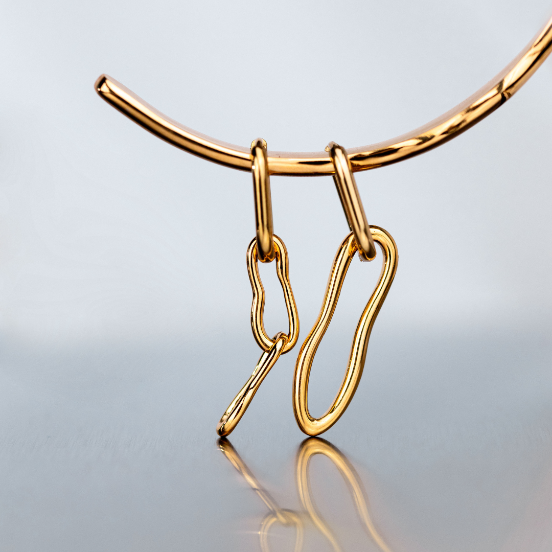Blending Shapes Oval Hoop Set Baby Oro