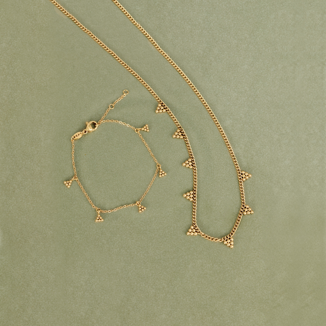 Tiny Beads Bracciale Oro