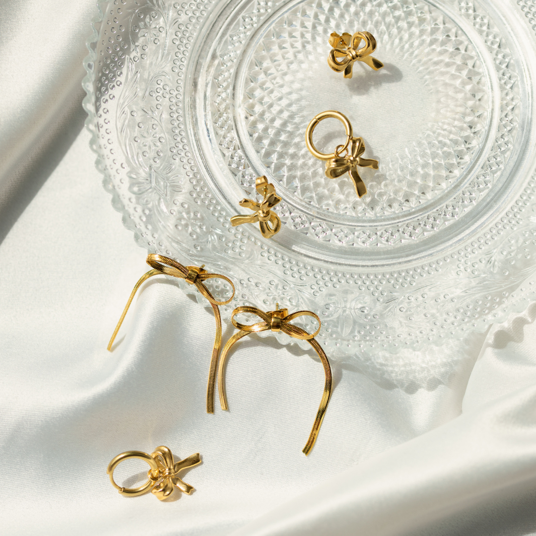 Sweet Bow Orecchini Oro