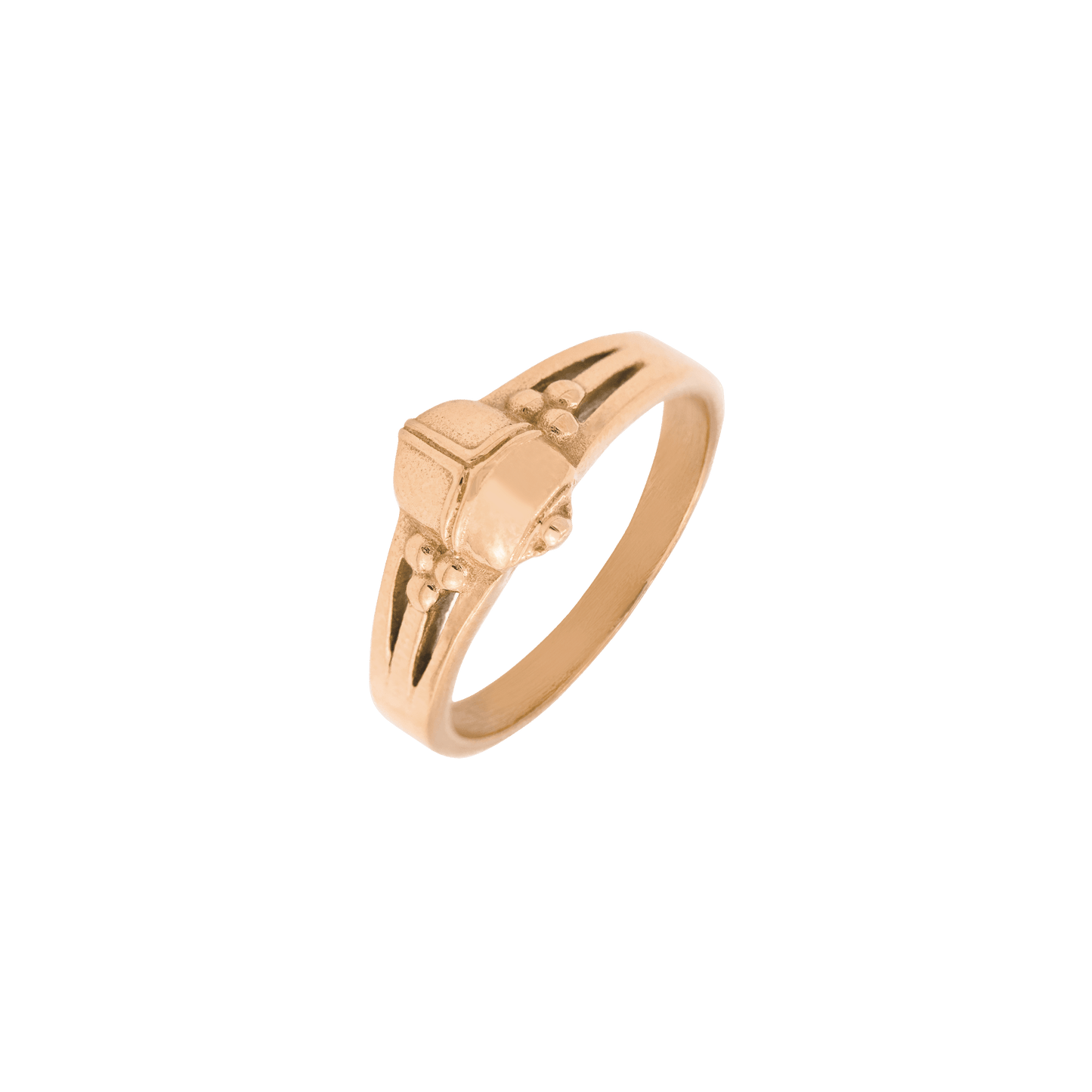 Scarab Anello Oro Rosa