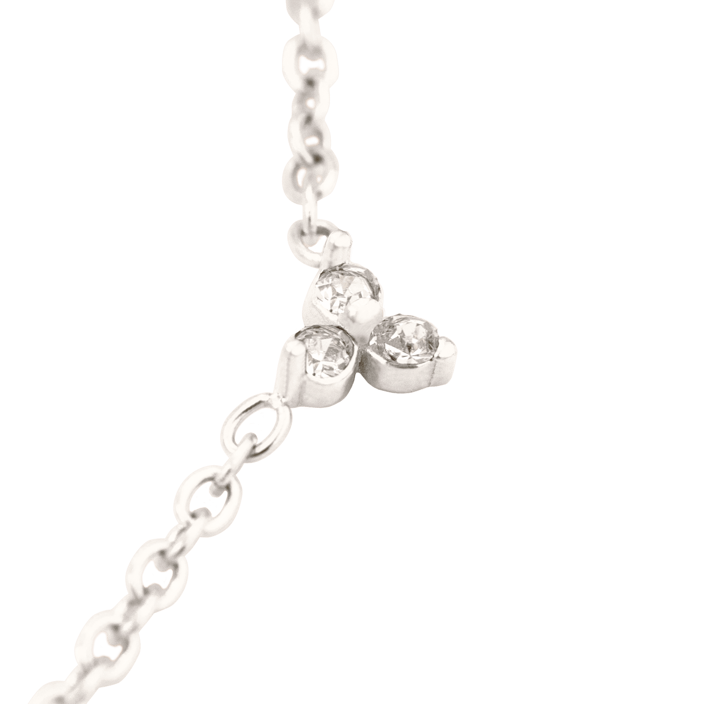 White Stars and Skies Collana Argento