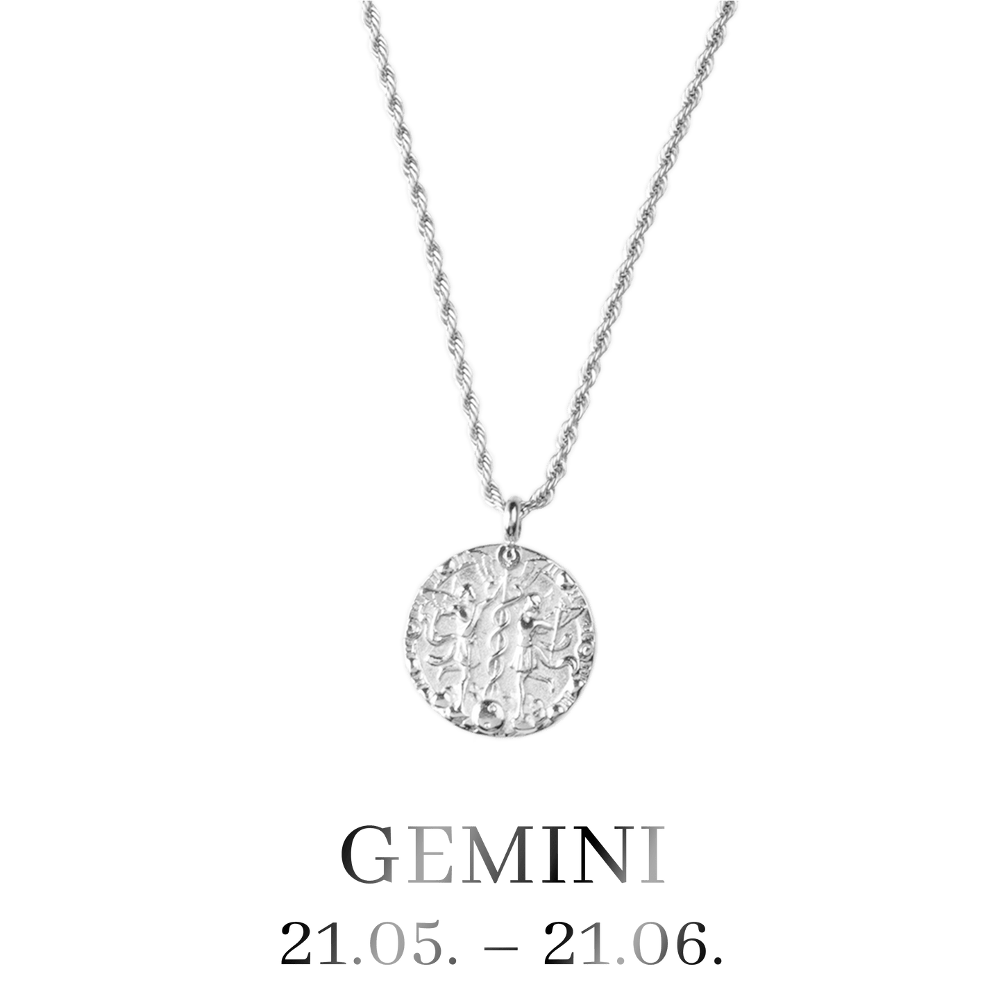 Gemini Collana Argento