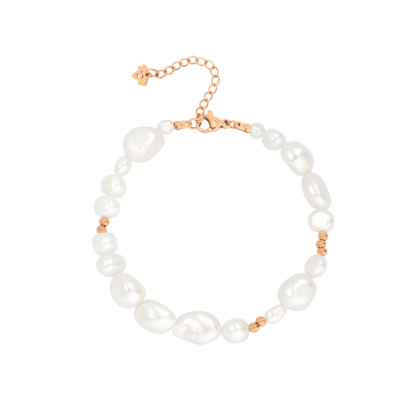 Little Big Pearl Bracciale Oro Rosa