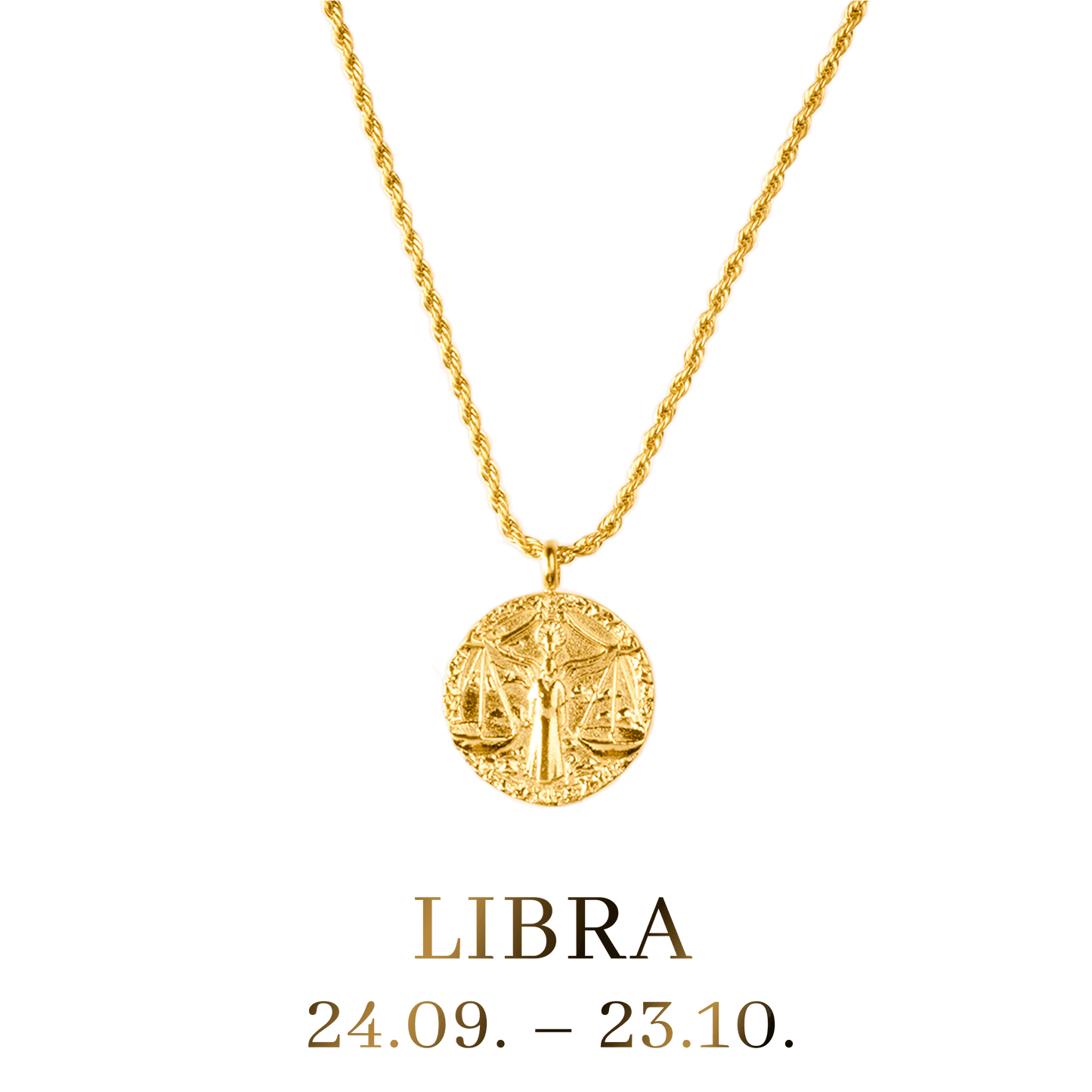 Libra Collana Oro