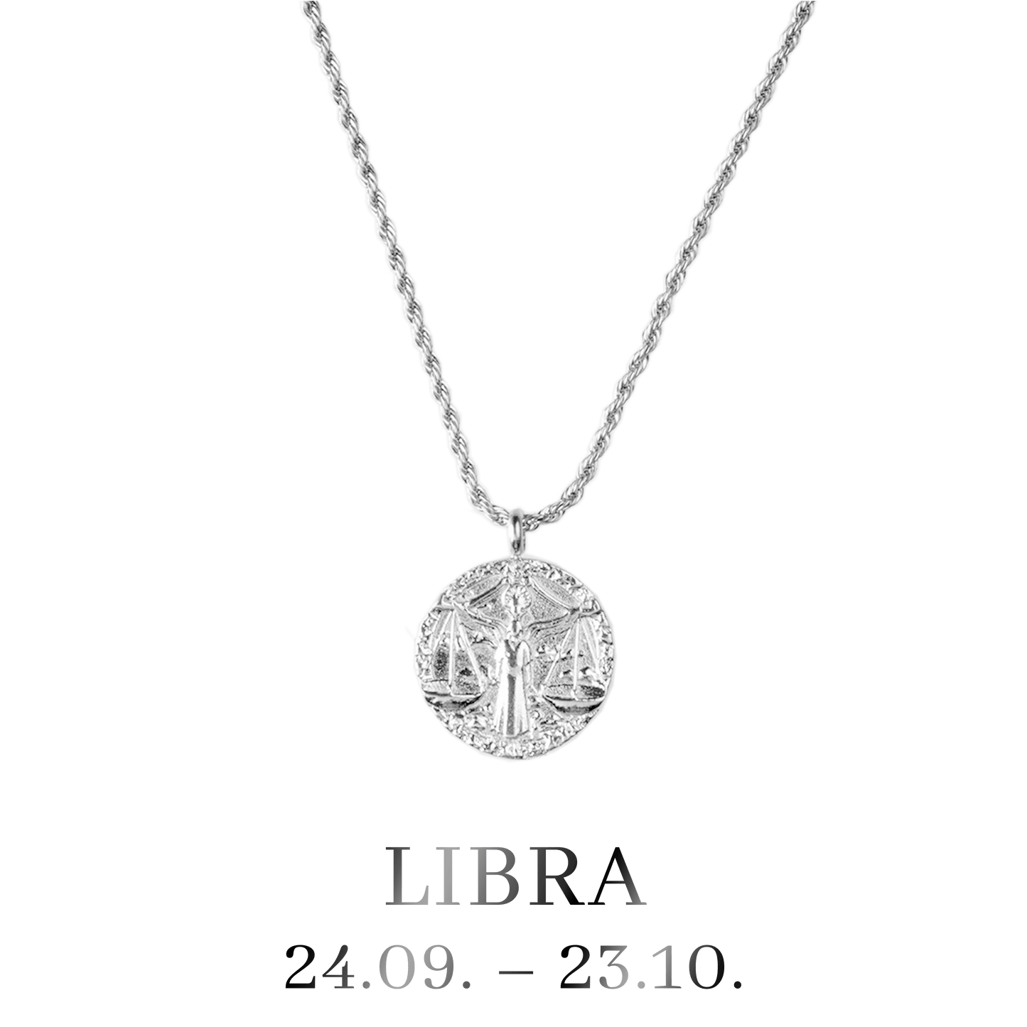 Libra Collana Argento