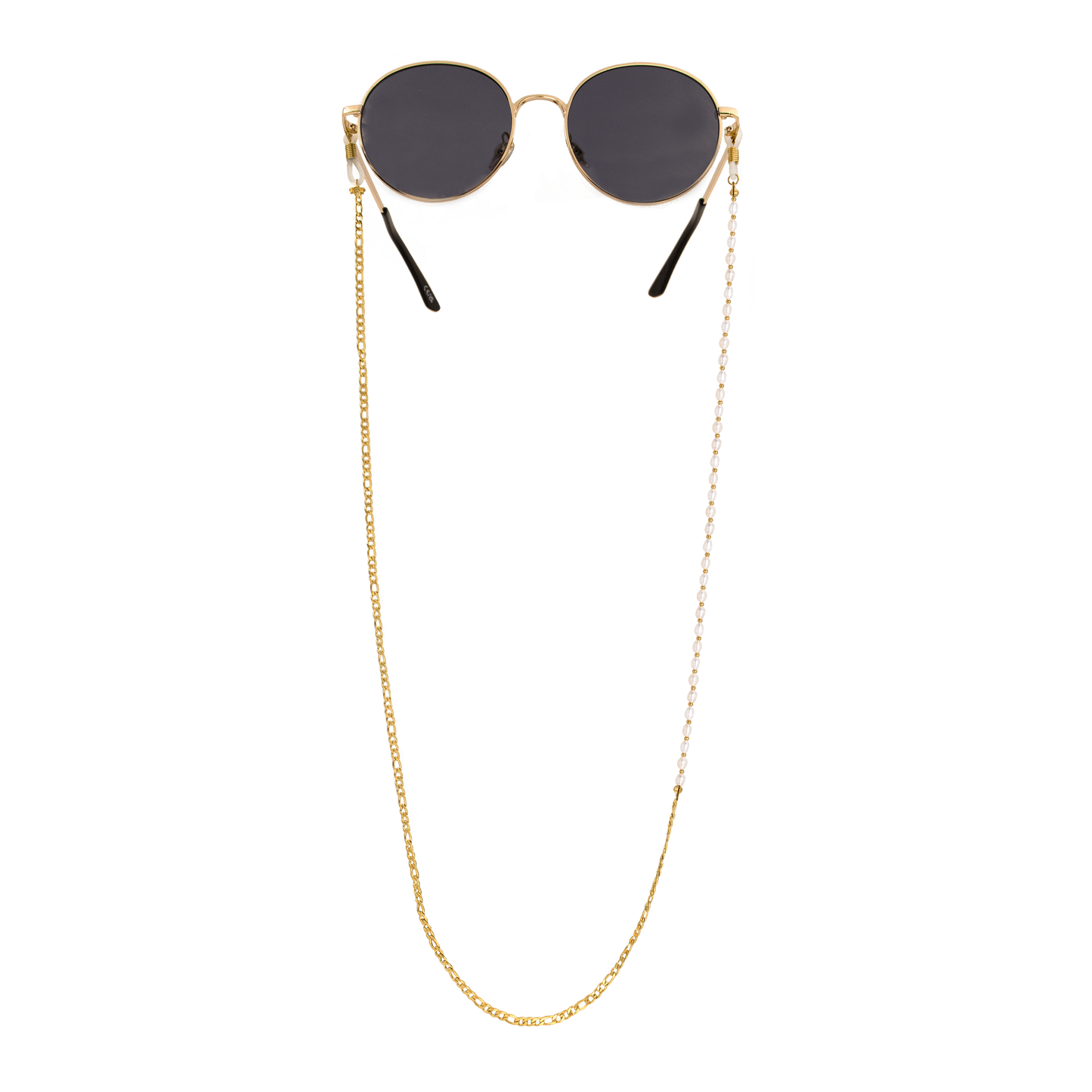 Catena per occhiali da sole Pearly Oro
