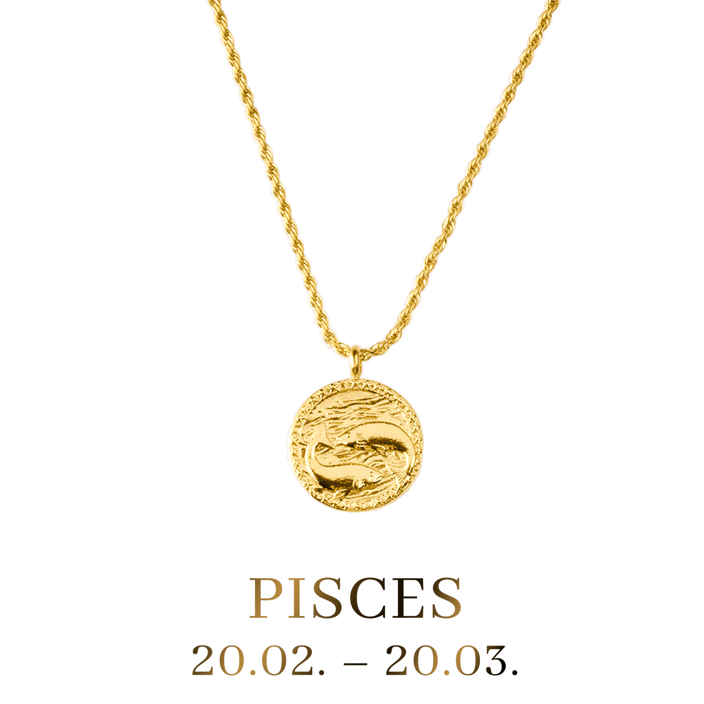 Pisces Collana Oro