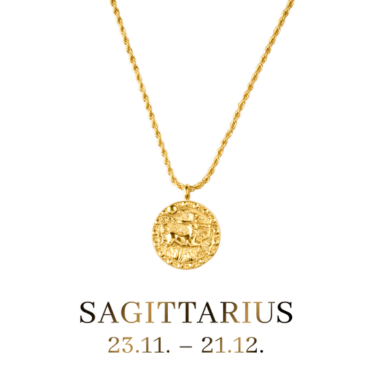 Sagittarius Collana Oro