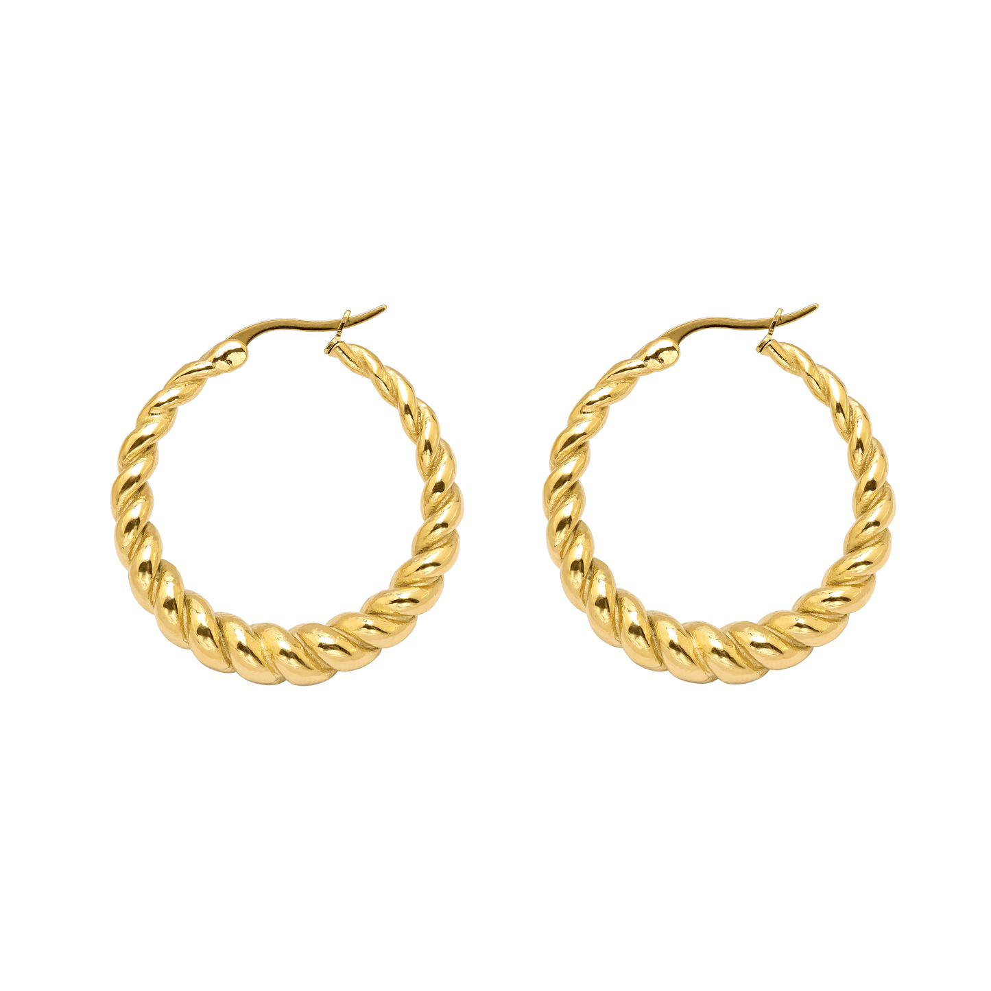 Curly Hoops Oro