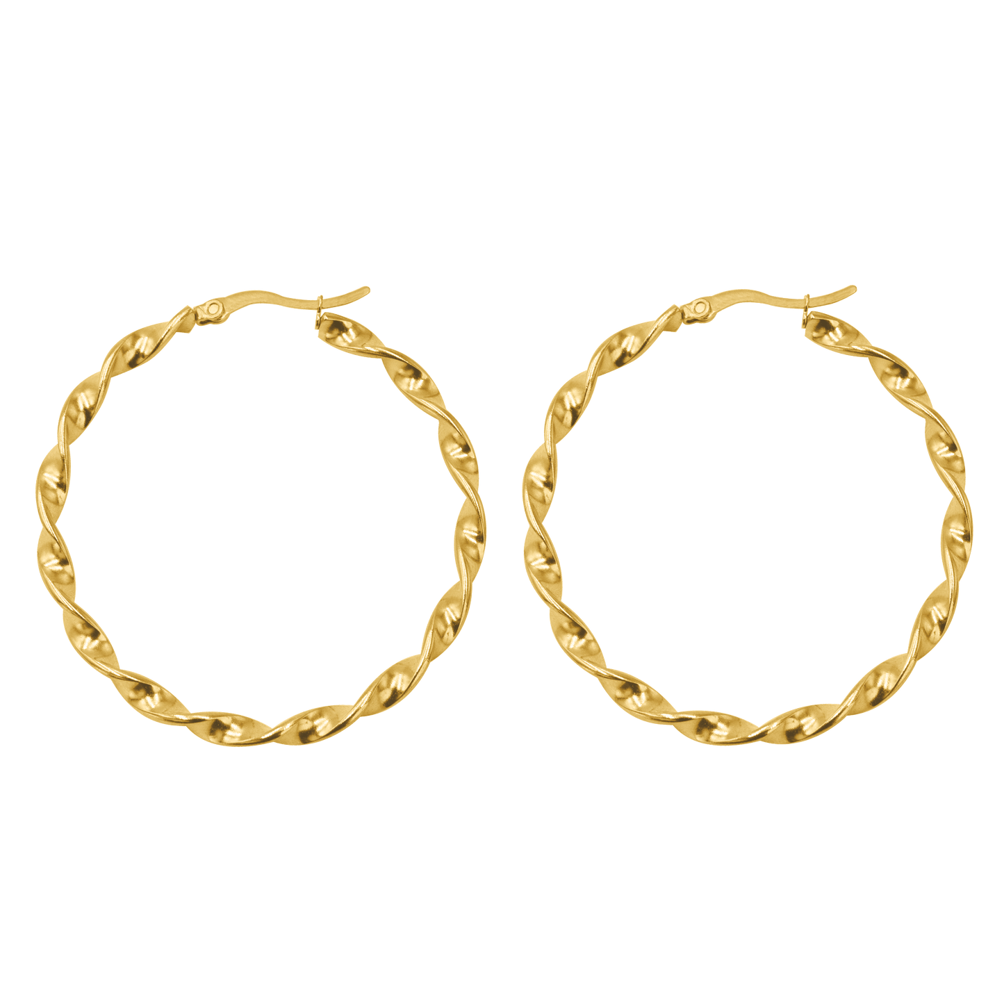 Tangled Hoops Oro