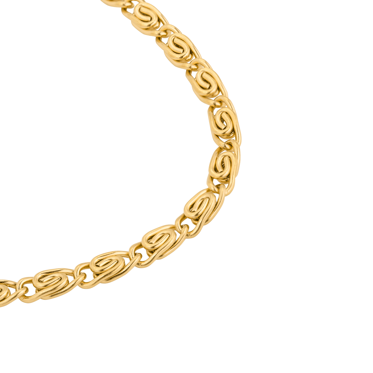 Skinny Scroll Collana Oro