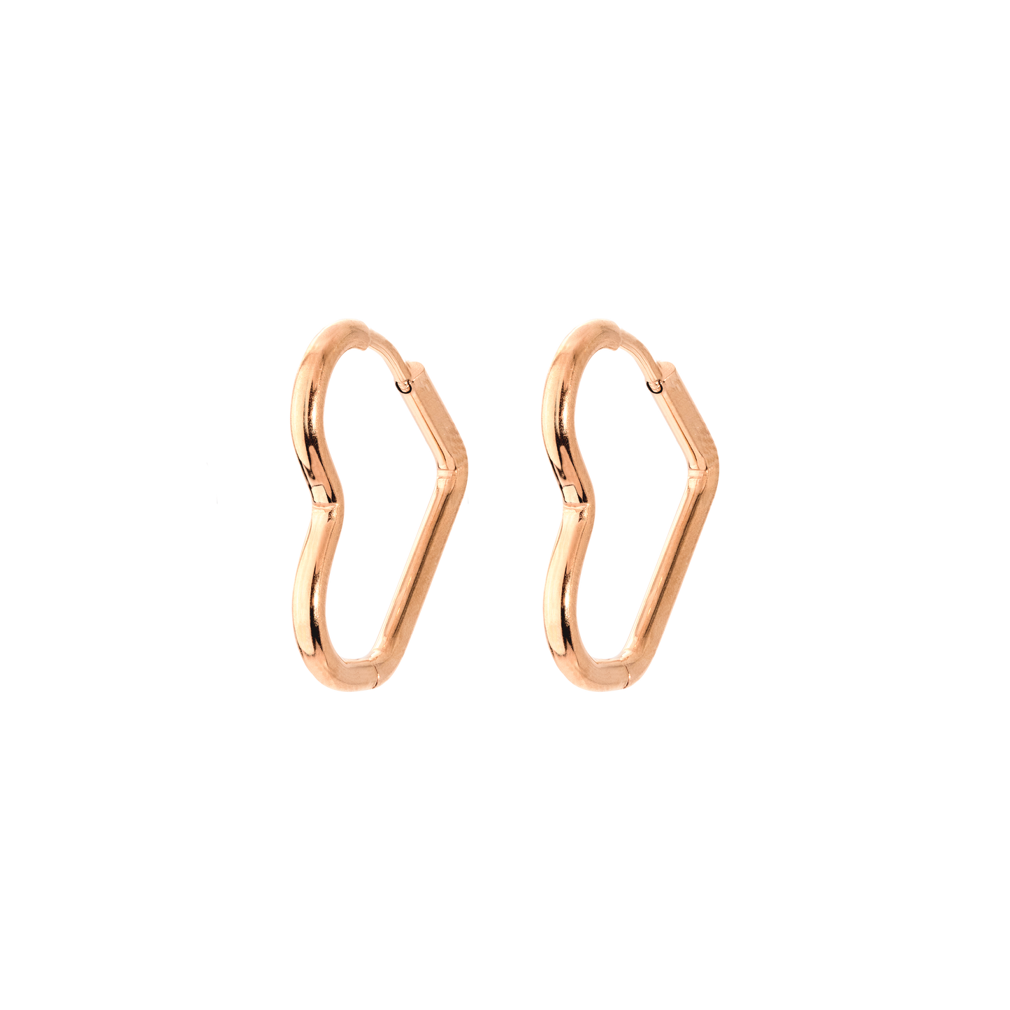 Heartily Hoops Baby Oro Rosa