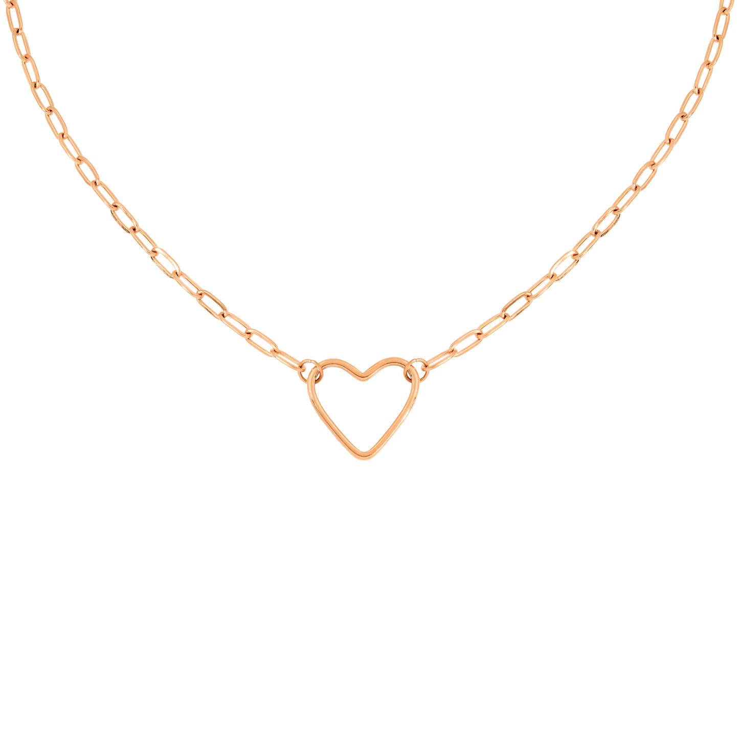Loving Heart Collana Oro Rosa