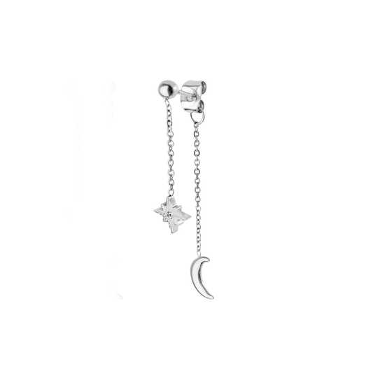 Shiny Ines Stud Orecchino Argento