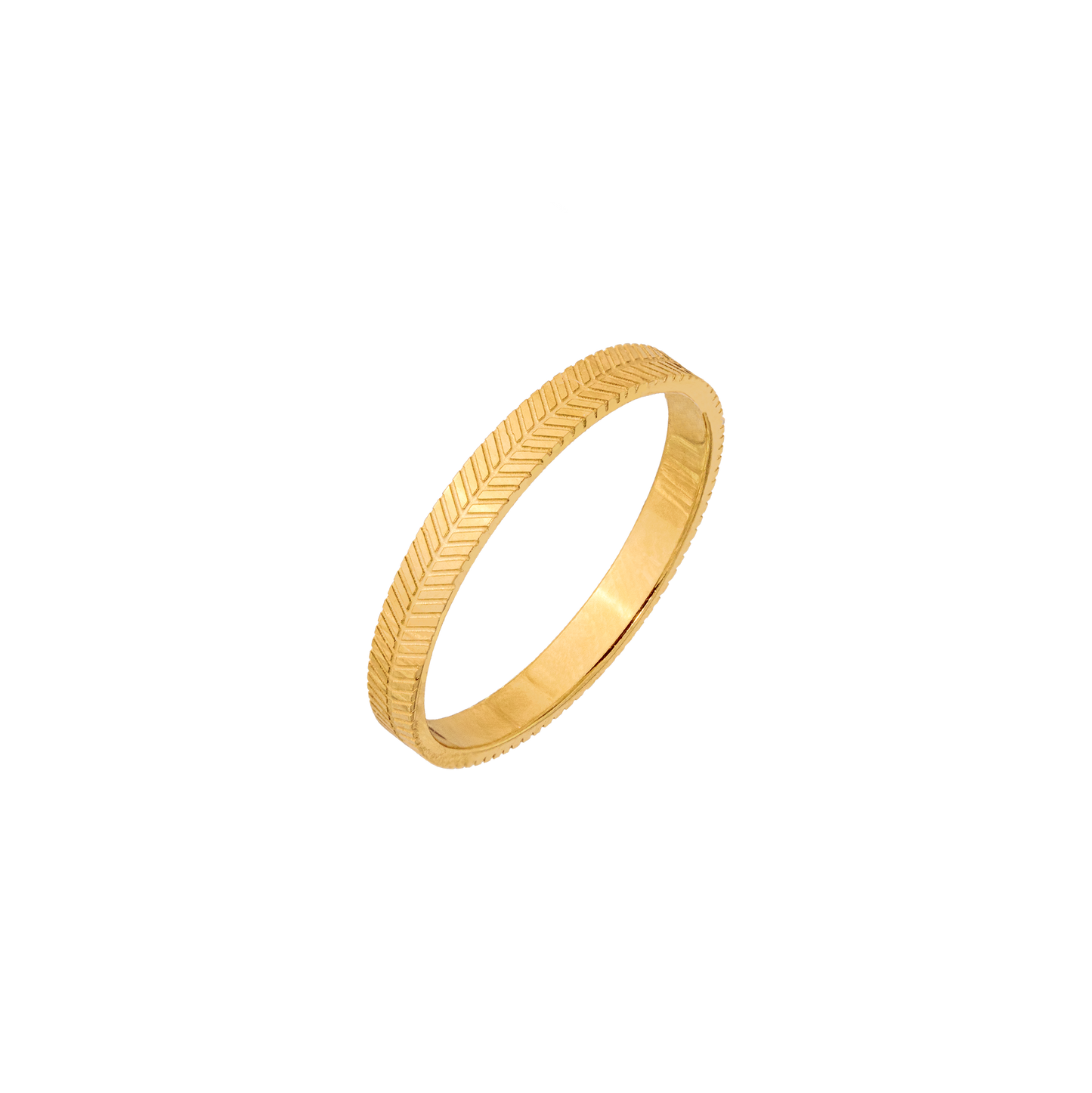 Slim Arrow Anello Oro