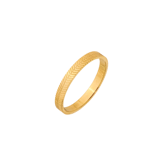 Slim Arrow Anello Oro