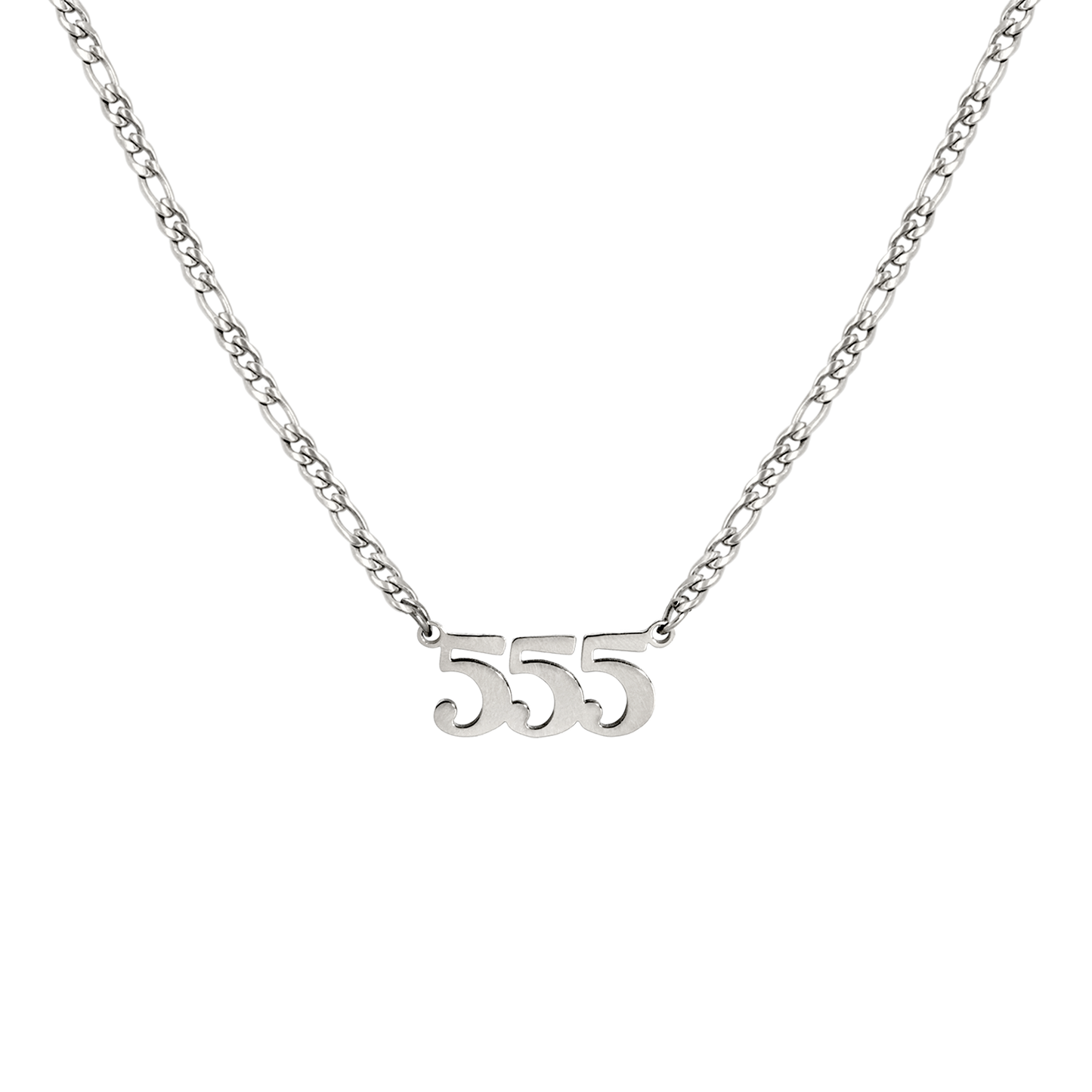 Angel Number 555 Collana Argento