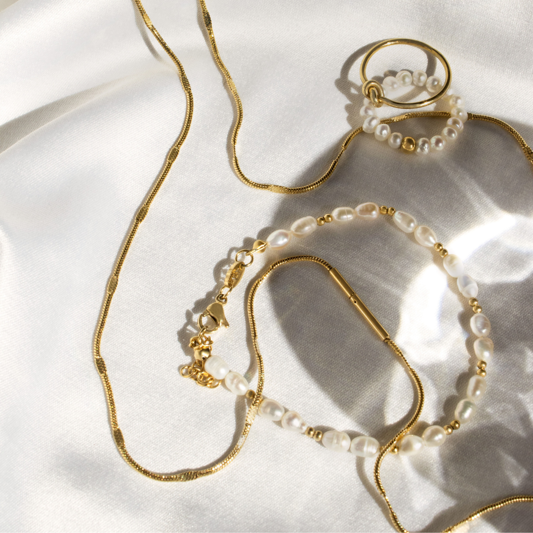 Summertime Pearl Anello Oro