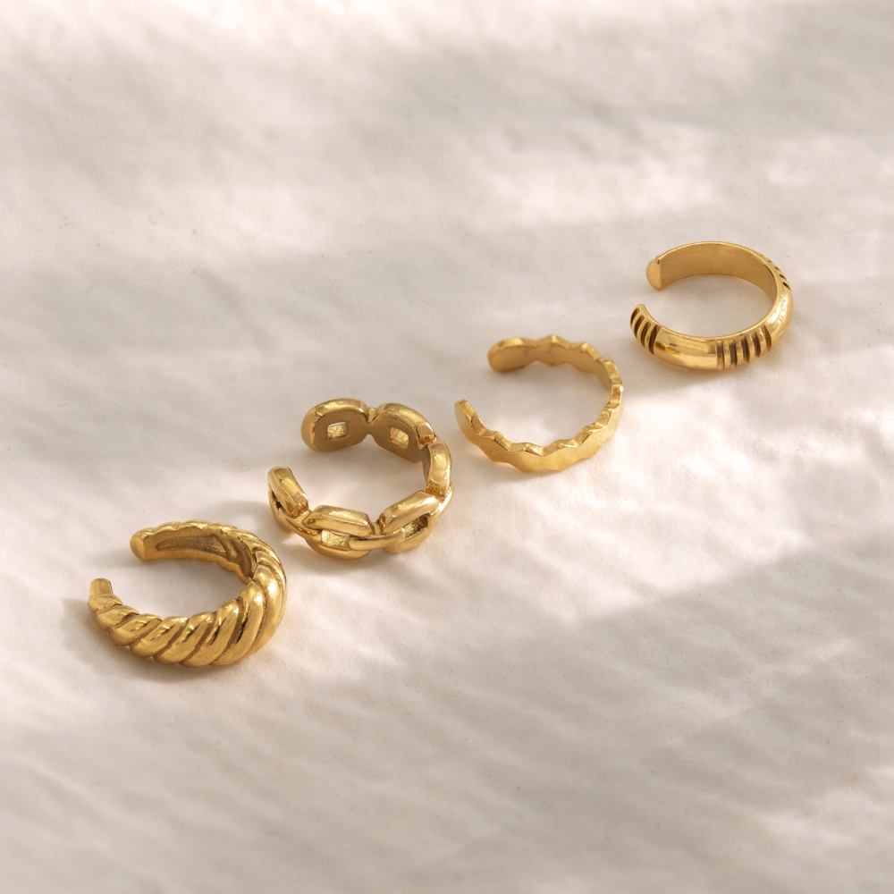 Eldora Ear Cuff Oro Rosa