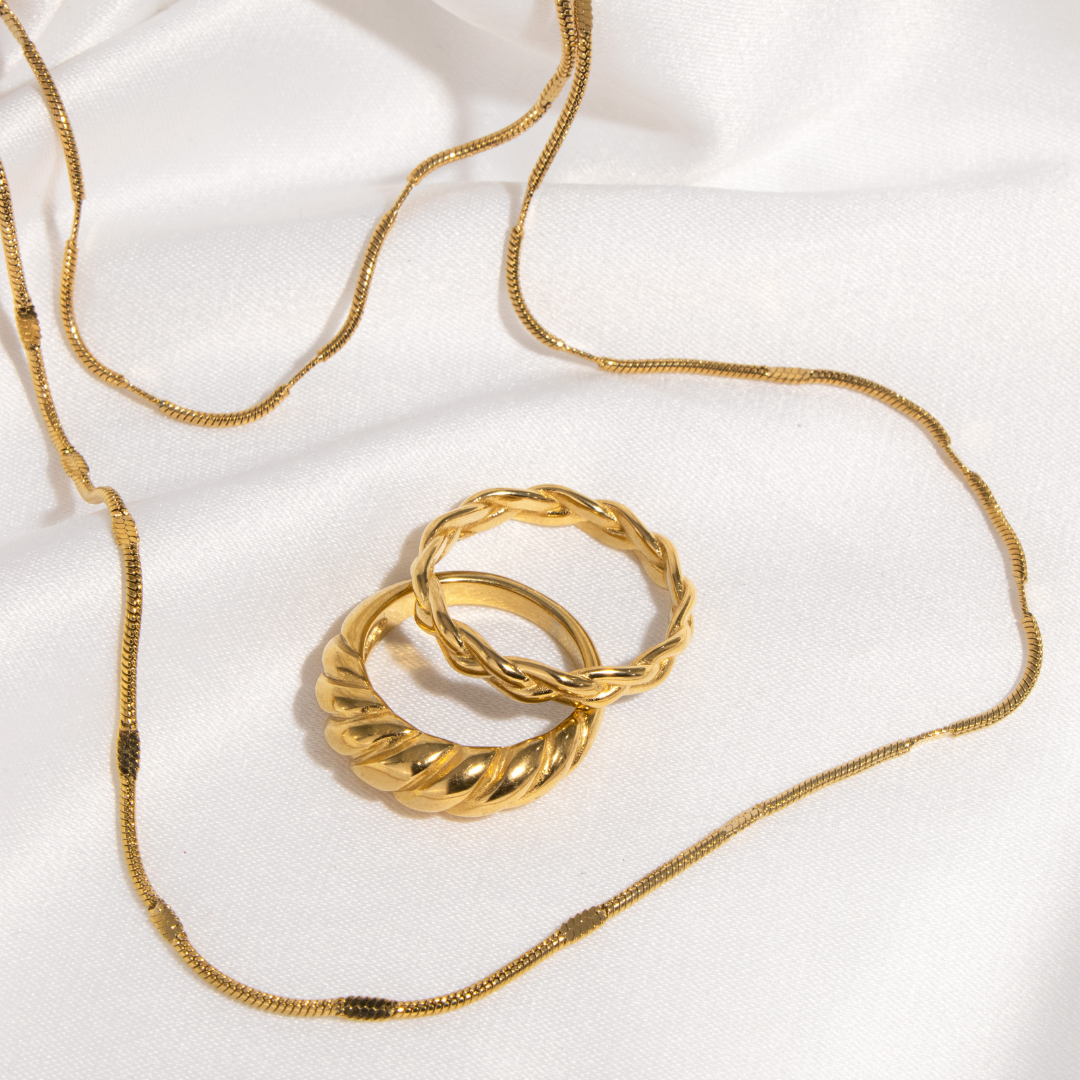 Braided Divine Anello Argento