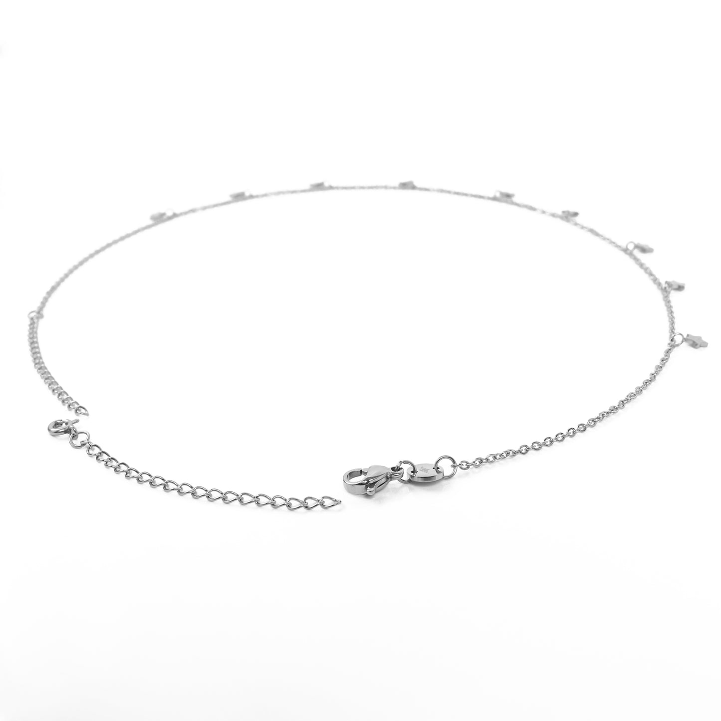 Luamaya Catena Estensible 5 cm Argento