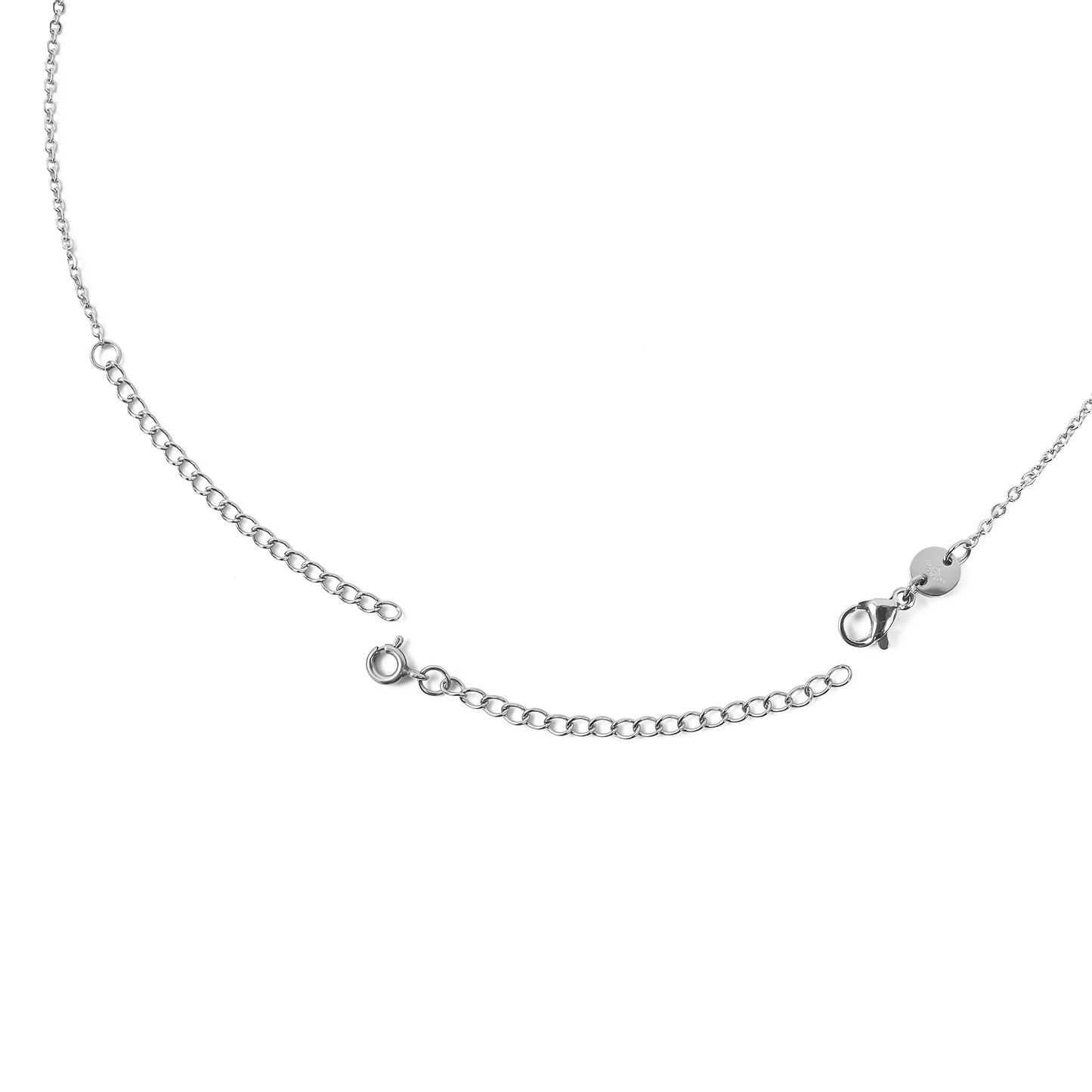 Luamaya Catena Estensible 5 cm Argento