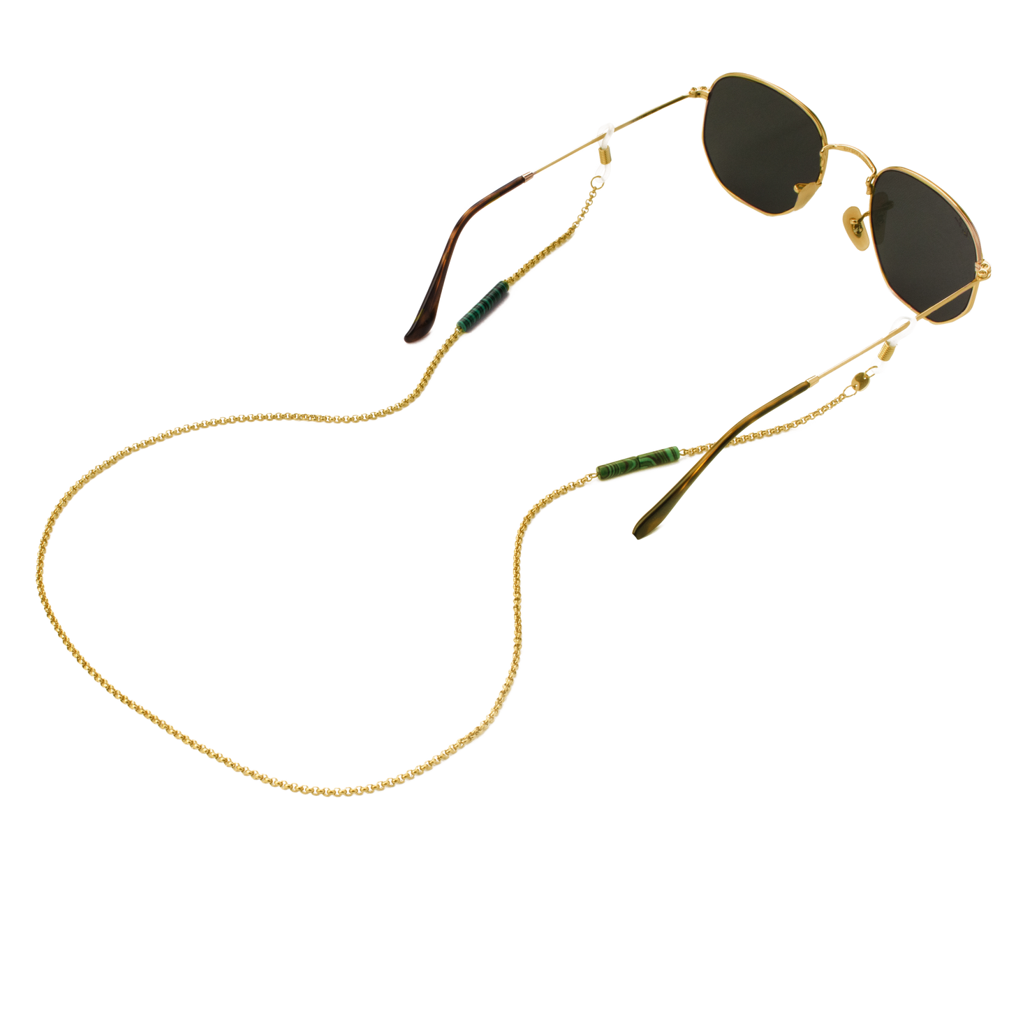 Catena per occhiali da sole Palmera Oro