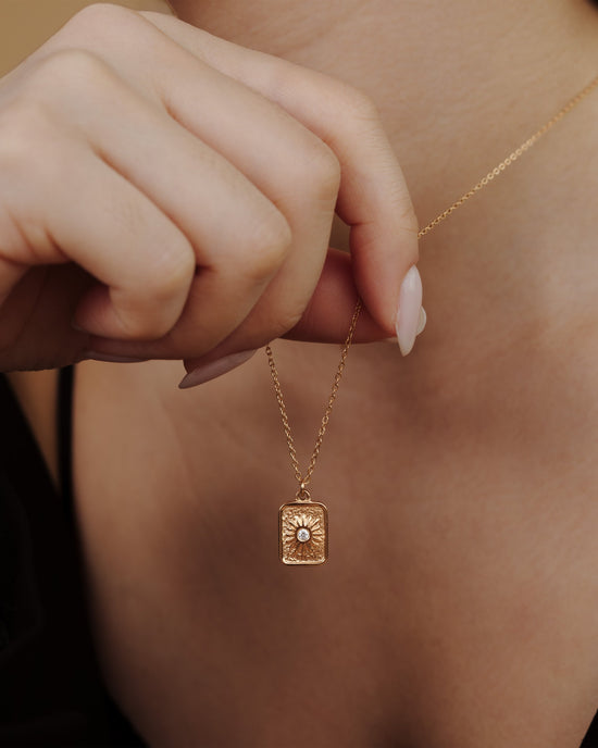 Sun Relic Collana Oro Rosa