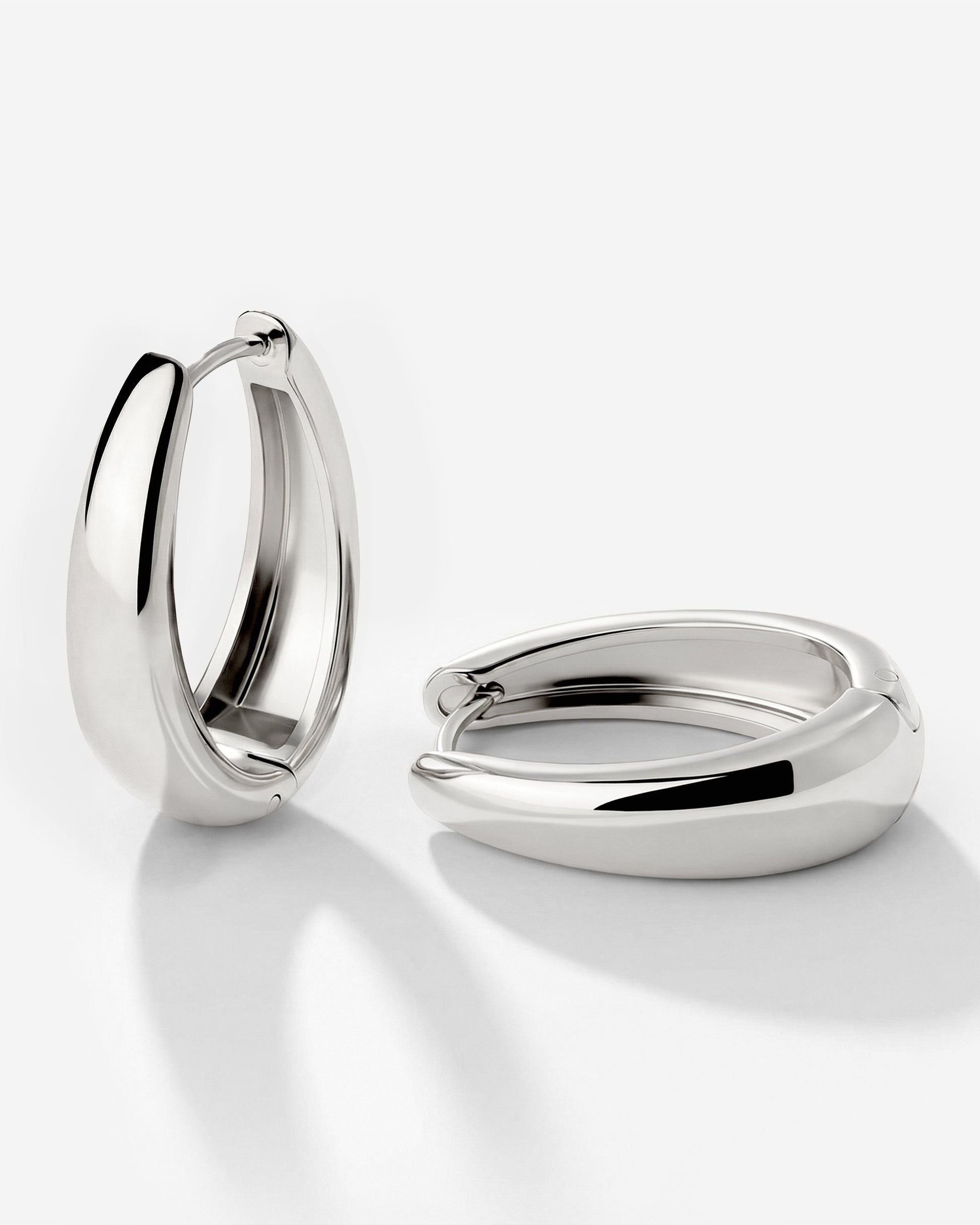 Seeker Orecchini Medium Argento