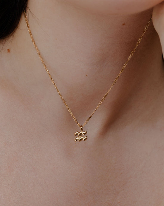 Aquarius Bubble Collana Oro Rosa