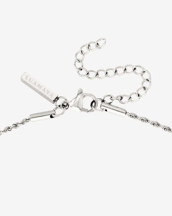 Blush Quartz Collana Argento