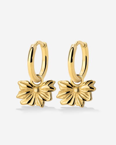 Eternal Bloom Hoop Set Small Oro