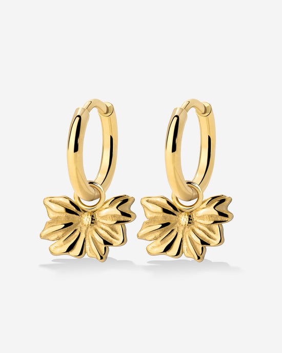Eternal Bloom Hoop Set Small Oro