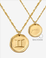Zodiac Collana - Gemelli Oro