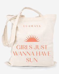 Borsa di iuta Girls just wanna have sun