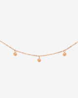 Swirl'n Choker Oro Rosa