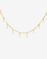Annes Authentic Pearl Choker Oro