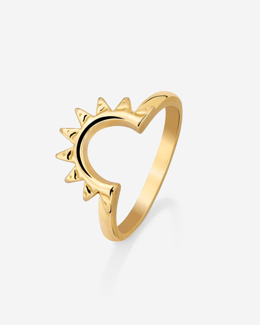Sun Ray Anello Oro
